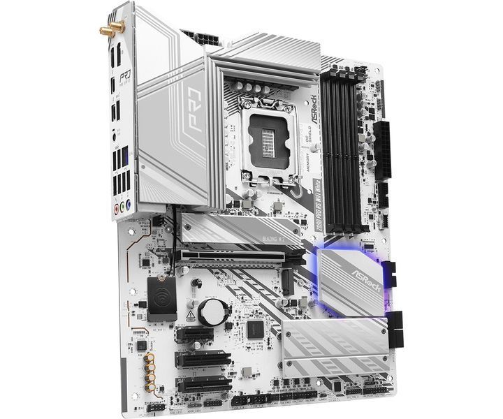Материнська плата ASRock (Z890 PRO RS WIFI WHITE) H00000446263 фото