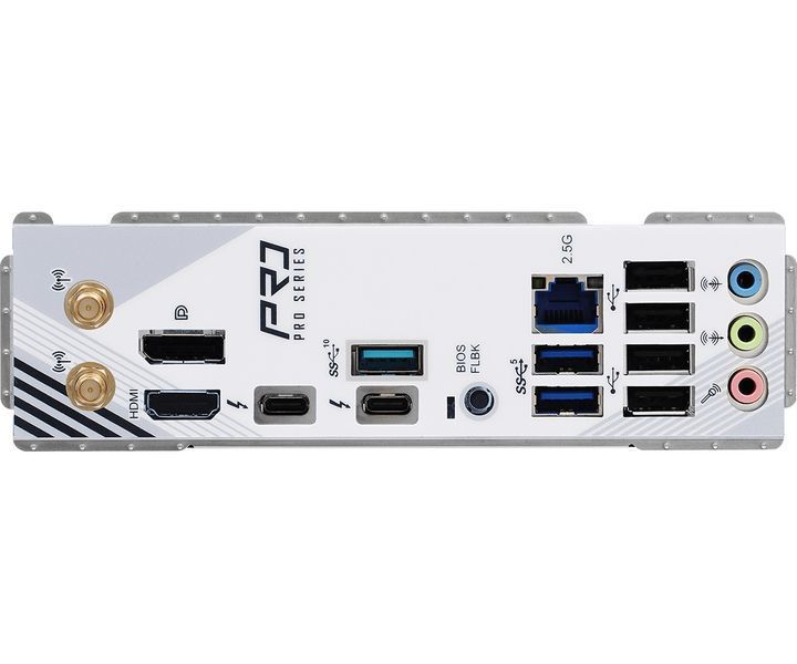 Материнська плата ASRock (Z890 PRO RS WIFI WHITE) H00000446263 фото