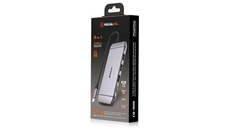 USB-хаб REAL-EL (EL123110003) H00000226743 фото
