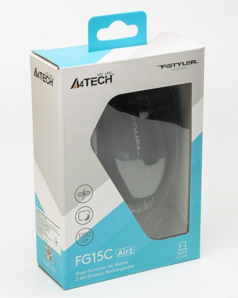 Мышь A4Tech (FG15C Air2 (Black)) H00000457059 фото