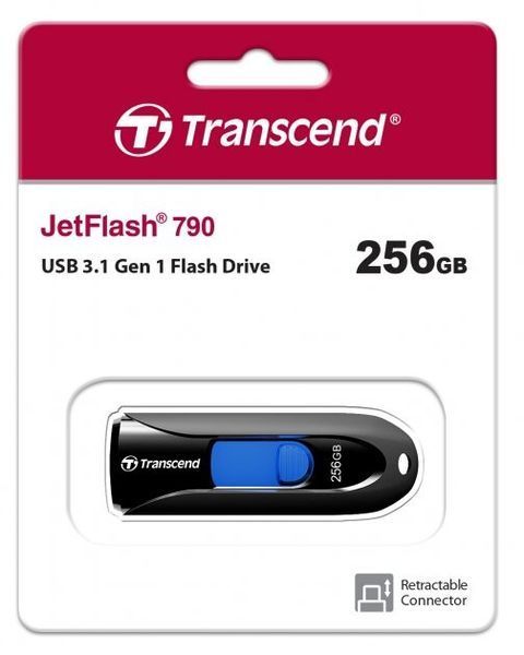 Флеш память USB Transcend 256ГБ USB 3.1 (TS256GJF790K) H00000058590 фото