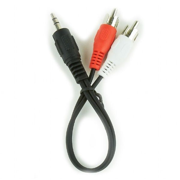 Кабель Cablexpert mini-jack 3.5 мм - 2*RCA 0.2 м (CCA-458/0.2) H00000179954 фото