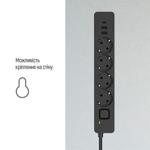 Сетевой фильтр ColorWay (CW-CHE432PDB) H00000440587 фото