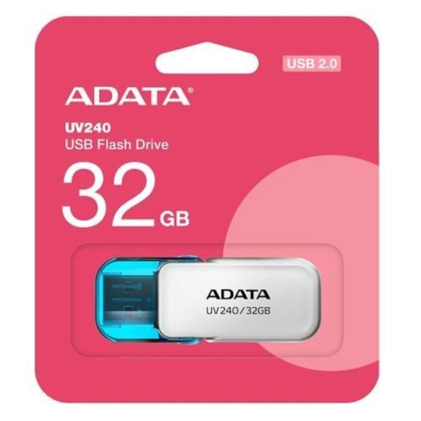 Флеш пам'ять USB ADATA (AUV240-32G-RWH) H00000364451 фото