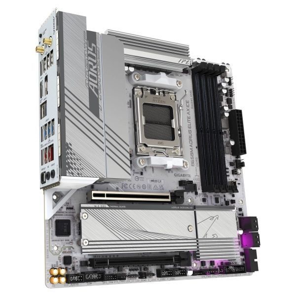 Материнська плата Gigabyte (B650M AORUS ELITE AX ICE) H00000422879 фото
