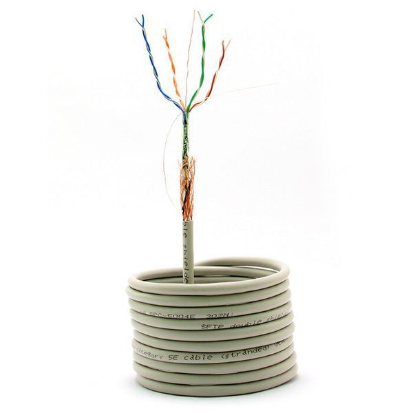 Кабель вита пара Cablexpert SF/UTP Cat 5e PVC 4 х 2 х 0,50 (SPC-5004E) H00000154463 фото