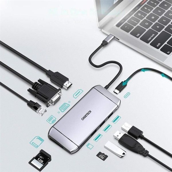 USB-хаб Choetech (HUB-M15) H00000363850 фото