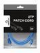 Патч корд Cablexpert UTP Cat. 5e 3 м PVC Синій (PP12-3M/B) H00000135369 фото 5