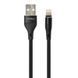 Кабель Vinga USB Type A - Apple Lightning 1 м USB 2.0 (VCPDCLCANB1BK) H00000204197 фото 2