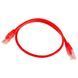 Патч корд Ritar UTP Cat. 5e 0.25 м PVC Червоний (PCR-CU/0.25Rd) H00000100399 фото