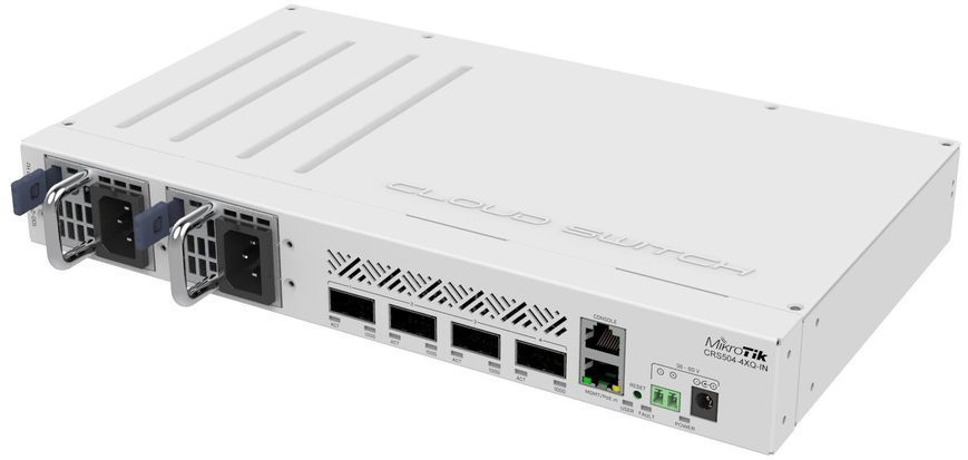 Комутатор MikroTik (CRS504-4XQ-OUT) H00000362674 фото