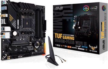 Материнская плата ASUS TUF GAMING B550 AM4 (TUF GAMING B550M-PLUS WIFI II) H00000177372 фото