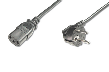 Кабель живлення DIGITUS CEE 7 / 7-C13 2.5м (AK-440100-025-S) H00000174696 фото
