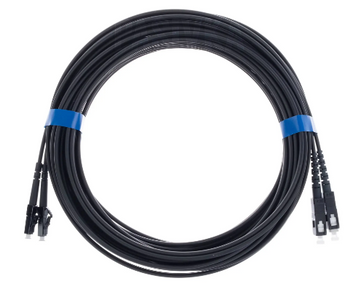 Патч-корд оптичний CMS SC-LC UPC MM(OM3) Duplex 0.5м (UPC0.5SCLC(MM)D(ON)BK) H00000183172 фото