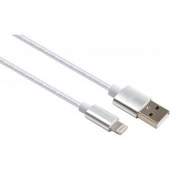 Кабель Vinga USB Type A - Apple Lightning 1 м USB 2.0 (VCPDCLNB1S) H00000204199 фото