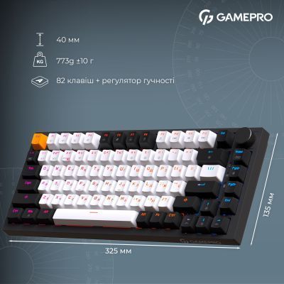 Клавиатура GamePro (MK160B Pro) H00000489165 фото