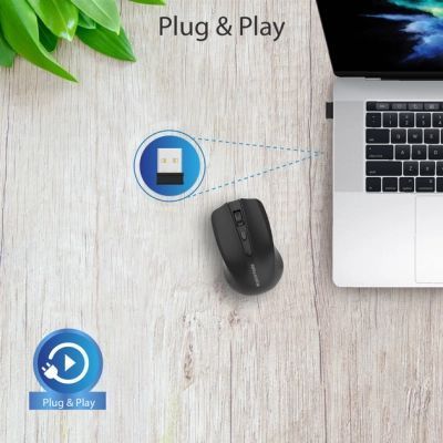 Мышь Promate (clix-8.black) H00000457029 фото