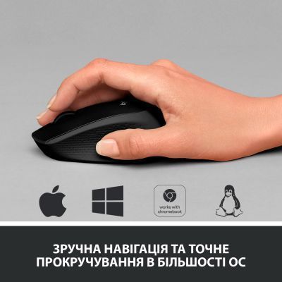 Миша Logitech M330 SILENT PLUS бездротова (910-004909) H00000162085 фото