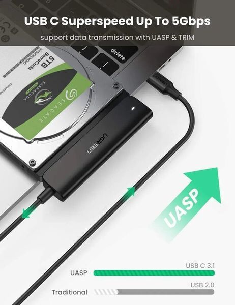 Адаптер-перехідник Ugreen (70610) H00000427648 фото