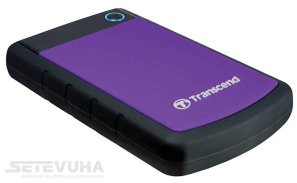 Жорсткий диск Transcend StoreJet 25H3 2.5" USB 3.1 Gen1 (Type-A) 2ТБ (TS2TSJ25H3P) H00000011943 фото