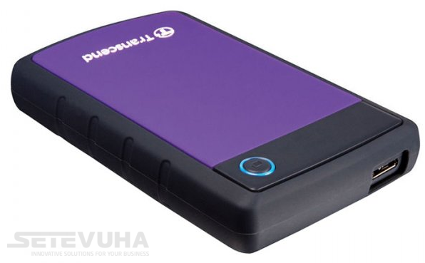 Жорсткий диск Transcend StoreJet 25H3 2.5" USB 3.1 Gen1 (Type-A) 2ТБ (TS2TSJ25H3P) H00000011943 фото