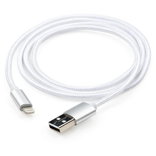 Кабель Vinga USB Type A - Apple Lightning 1 м USB 2.0 (VCPDCLNB1S) H00000204199 фото