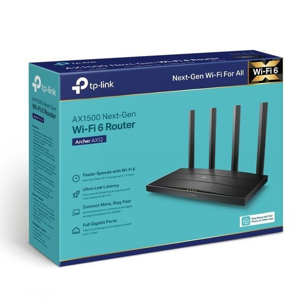 Беспроводной маршрутизатор TP-Link (Archer AX12) H00000367221 фото