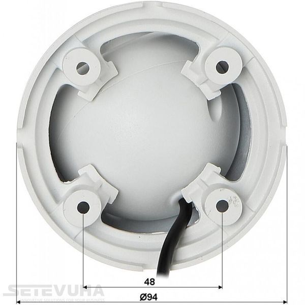 Видеокамера HD-CVI Dahua (DH-HAC-HDW1200MP (2.8)) H00000035430 фото