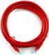 Патч-корд Ritar UTP Cat. 5e 10 м PVC Красный (PCR-CU/10Rd) H00000100416 фото