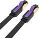 Патч-корд Vention STP Cat. 7 3 м PVC Черный (ICABI) H00000313074 фото 2