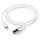 Кабель Vinga USB Type A - Apple Lightning 1 м USB 2.0 (VCPDCLNB1S) H00000204199 фото 4