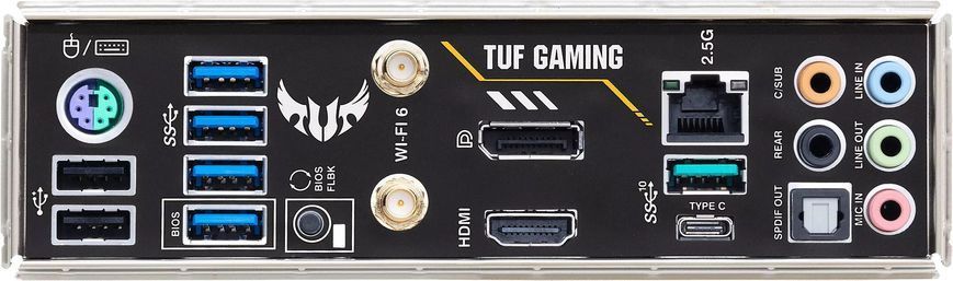 Материнська плата ASUS TUF GAMING B550 АМ4 (TUF GAMING B550M-PLUS WIFI II) H00000177372 фото