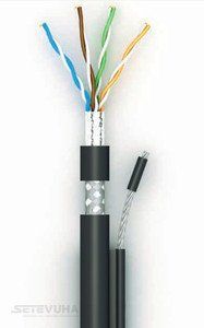 Кабель витая пара OK-Net SF/UTP Cat 5e PE 4 х 2 х 0.51 (49965m500) H00000011617 фото