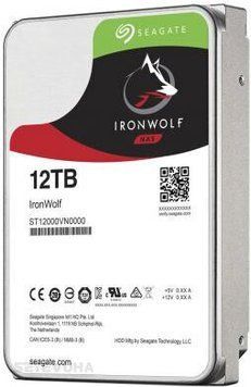 Жесткий диск Seagate IronWolf 3.5" SATA III 12ТБ (ST12000VN0008) H00000032549 фото