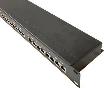 Патч-панель Atcom 1U 24 &times; RJ-45 UTP кат. 5e (FP5224) H00000225728 фото