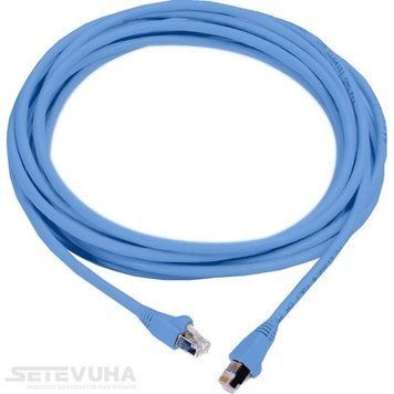 Патч-корд Molex FTP Cat. 5e 1 м LSZH Синий (PCD-03001-0H) H00000029350 фото