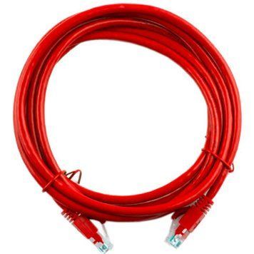 Патч корд Ritar UTP Cat. 5e 20 м PVC Червоний (PCR-CU/20Rd) H00000100429 фото