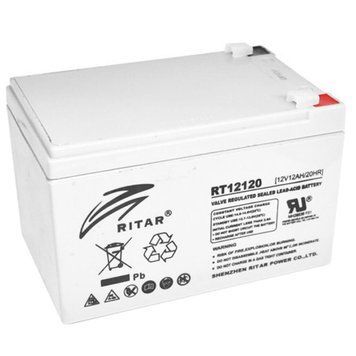 Акумуляторна батарея Ritar 12 Аг AGM 12 В (RT12120) H00000165914 фото