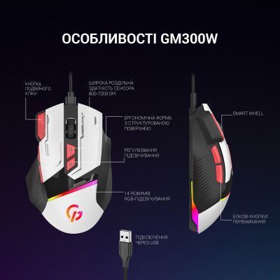 Мышь GamePro (GM300W) H00000457030 фото