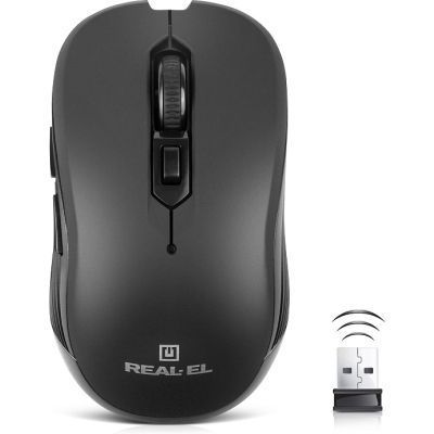 Мышь REAL-EL (EL123200044) H00000457275 фото