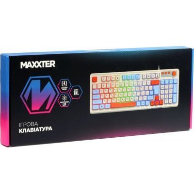 Клавіатура Maxxter (KBG-3C01-UA) H00000457730 фото