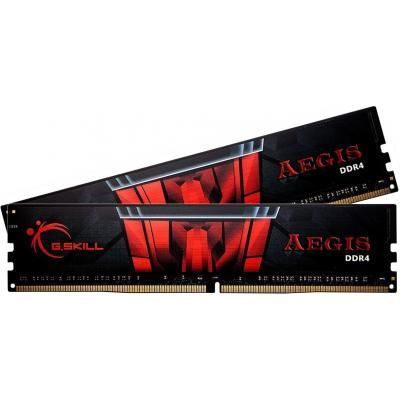 Оперативна пам'ять G.Skill Aegis DIMM DDR4 16 Гб (2 &times; 8 Гб) (F4-2666C19D-16GIS) H00000265054 фото