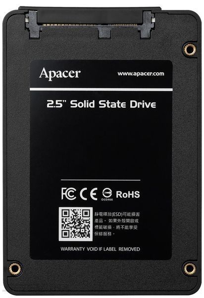 SSD диск Apacer AS340 Panther 240ГБ SATA III 2.5" TLC (AP240GAS340G) H00000032386 фото