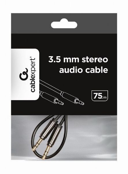 Кабель Cablexpert mini-jack 3.5 мм - mini-jack 3.5 мм 0.75 м (CCAP-444-0.75M) H00000179961 фото