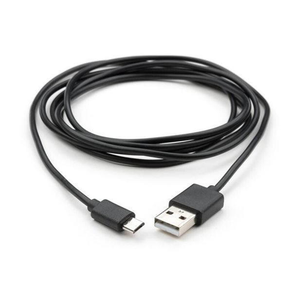 Кабель Vinga USB Type A - USB Micro-B 5 Pin 1.8 м USB 2.0 (VCPDCM1.8BK) H00000204202 фото