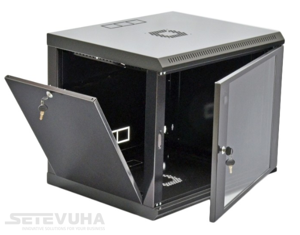 Телекомунікаційна шафа CMS 9U 19" 500 мм (UA-MGSWL95B) H00000001761 фото