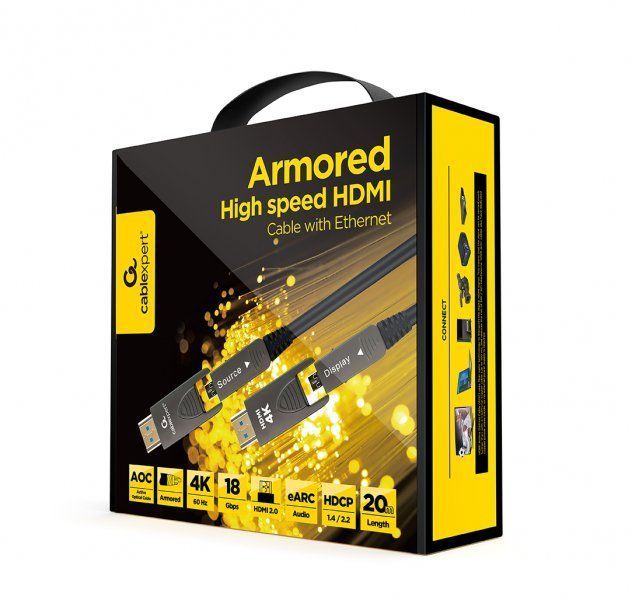 Кабель Cablexpert (CCAP-HDMIDD-AOC-20M) H00000447440 фото