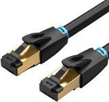 Патч корд Vention S/FTP Cat. 8 0.5 м PVC Чорний (IKABD) H00000313081 фото