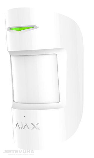 Датчик руху і розбиття Ajax (CombiProtect white) H00000015692 фото