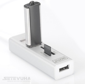 USB-хаб DIGITUS USB Type C - USB Type A 0,15 м (DA-70243) H00000015790 фото